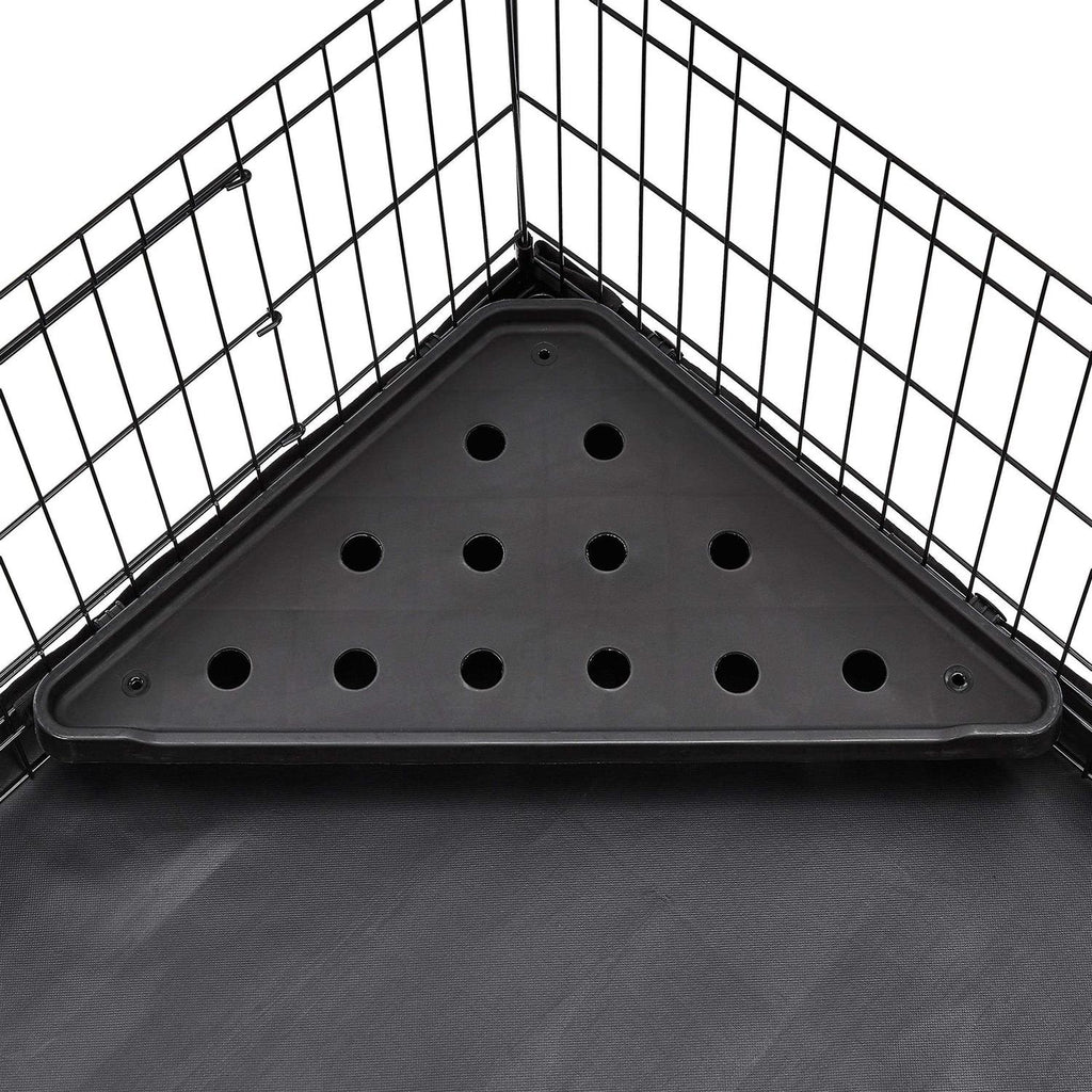 Canvas Bottom Pet Cage with Divider Set I420660
