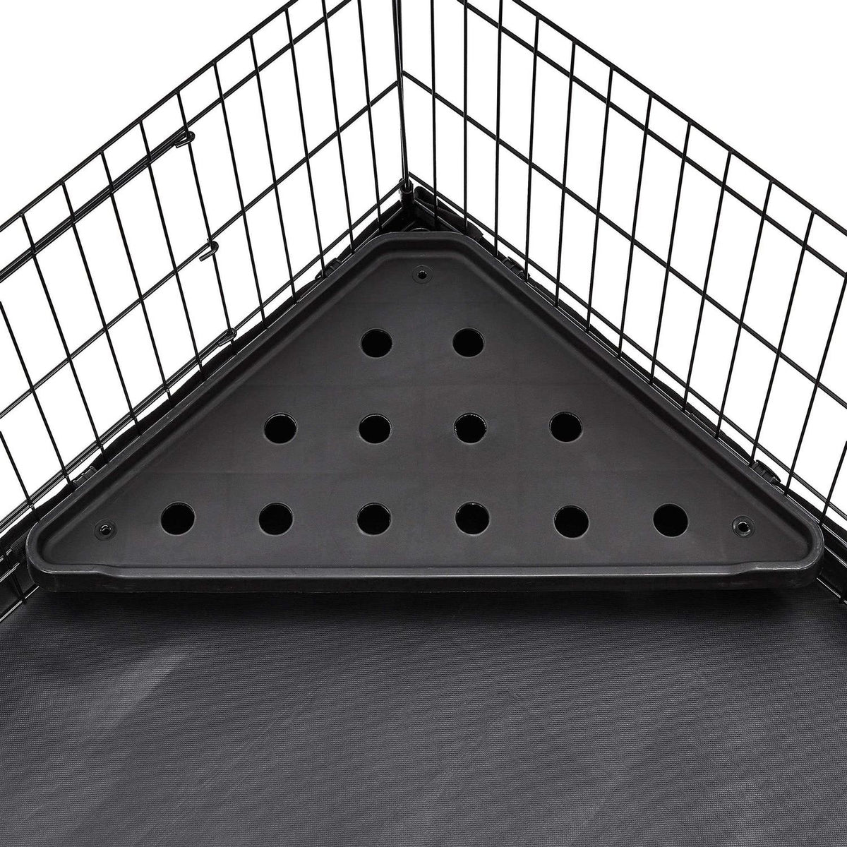 Canvas Bottom Pet Cage with Divider Set I420660