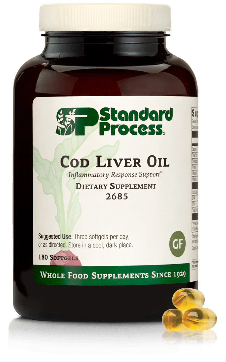 Cod Liver Oil, 180 Softgels U280
