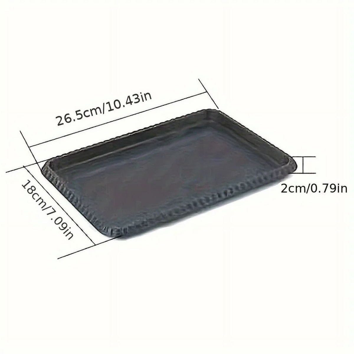 Cast Iron Rectangular Steak Pan O76775