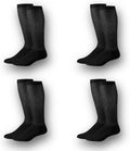 Over the Calf Diabetic Socks 4 Pack Extra Wide Loose Fitting Non-Binding Cotton B2859