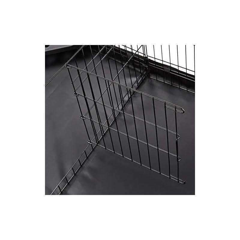 Canvas Bottom Pet Cage with Divider Set I420660