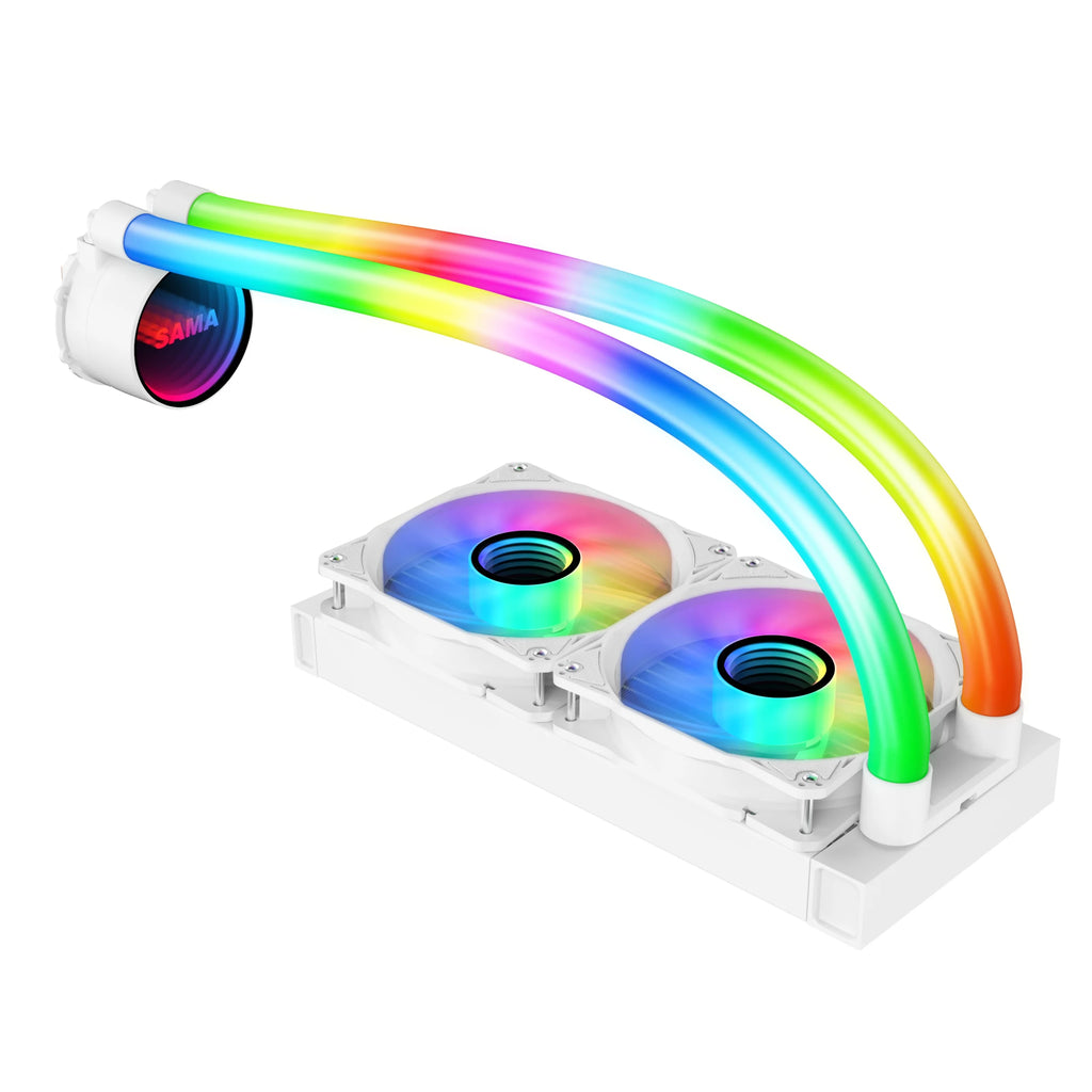 240mm ARGB Liquid Cooler with PWM Fan White Z722221