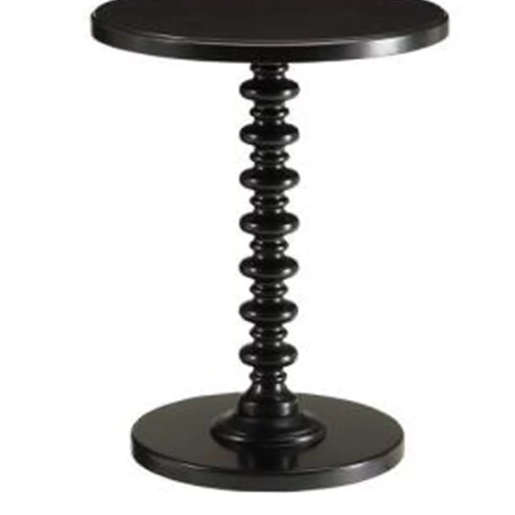 Black Round Top Side Table K579117