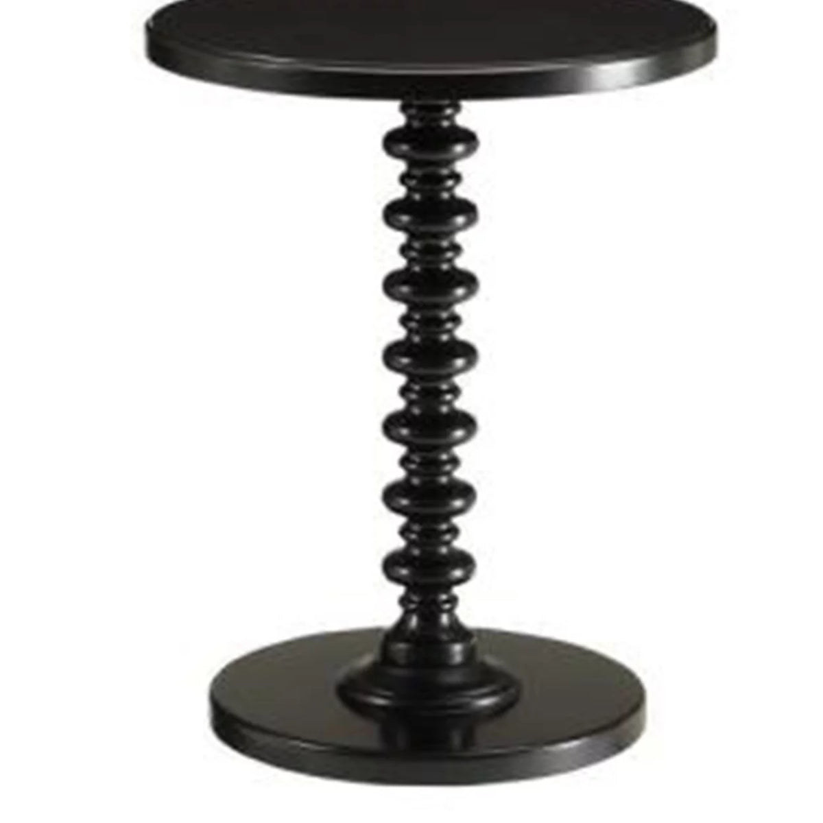 Black Round Top Side Table K579117