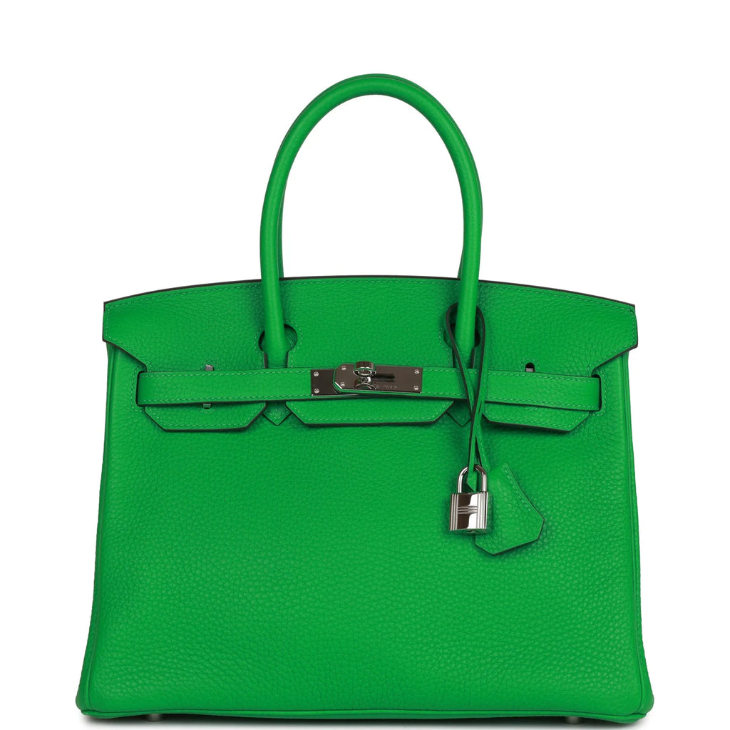 Pre-owned Bambou Clemence 30 Handbag A6784