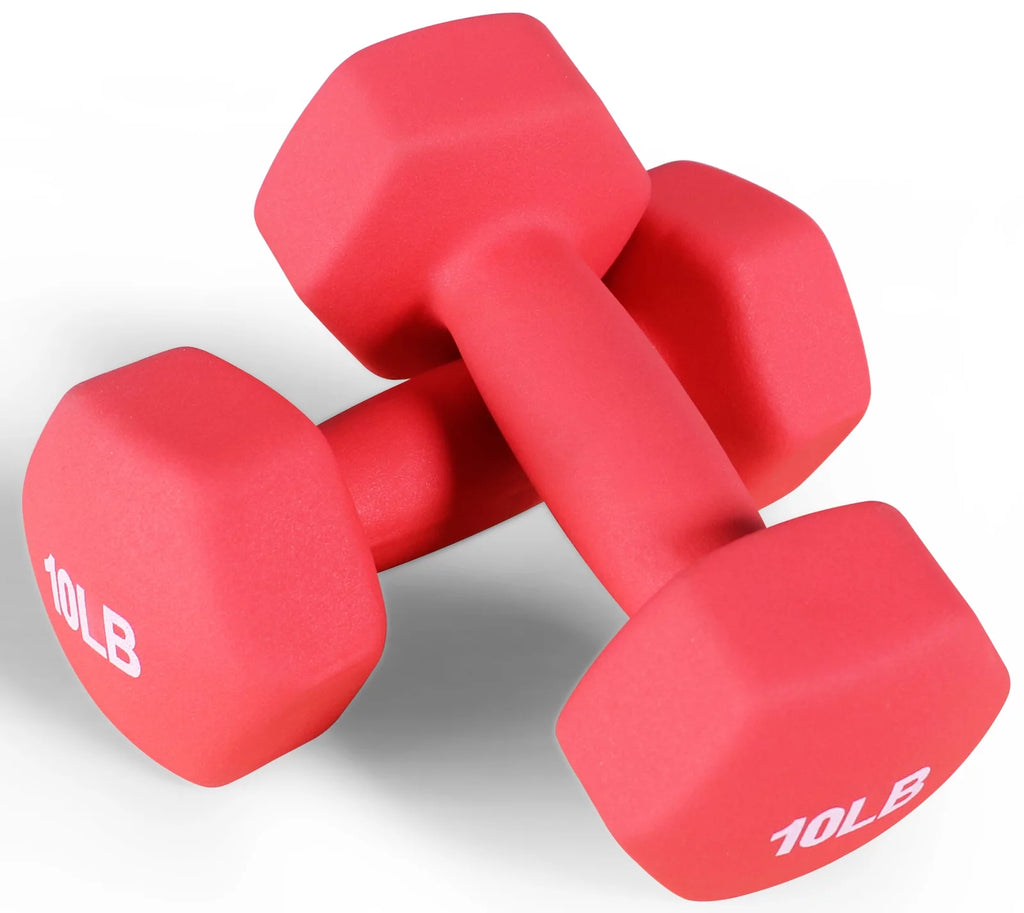 1 lbs Pair Vinyl Coated Dumbbells F8811